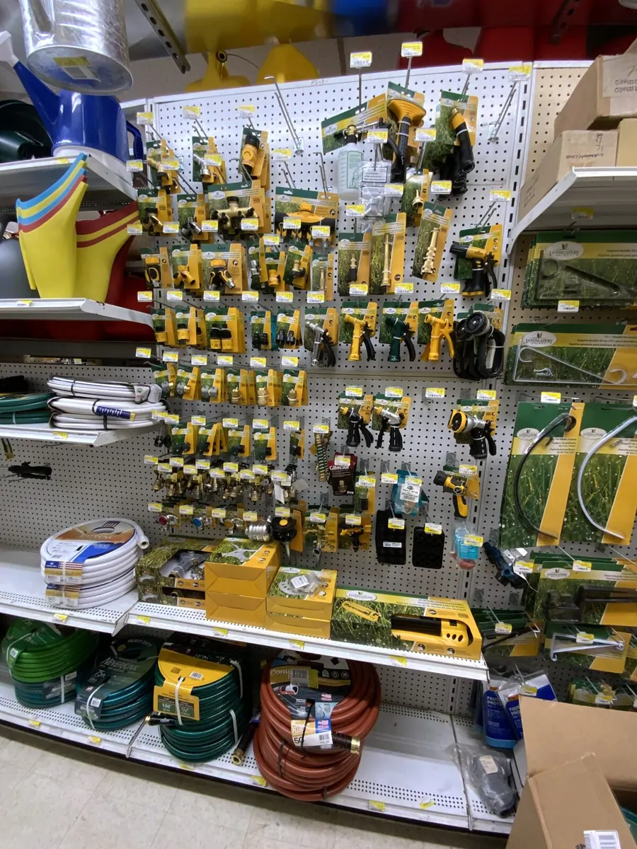 Garden hoses and nozzles
